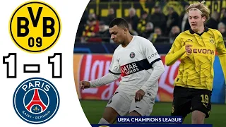 Borussia Dortmund vs PSG [1-1] | All Goals & Extended Highlights | UEFA Champions League 2023/24