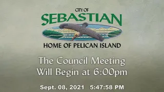 September 8, 2021 - City Council Meeting