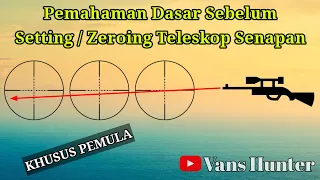 Zeroing Teleskop Senapan Angin || rifle telescope