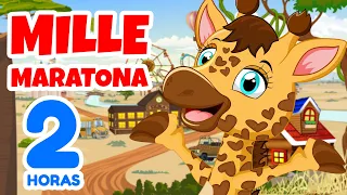 Mille Maratona - Giramille 2 horas | Desenho Animado Musical