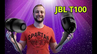Наушники JBL T100  Первое впечатление