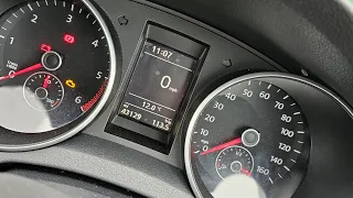 VW digital speedo...how to display large digital MPH 😀