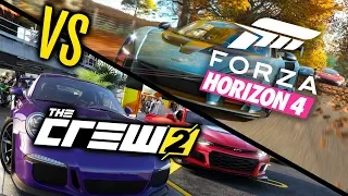 Forza Horizon 4 VS The Crew 2 - WHICH IS BEST?!