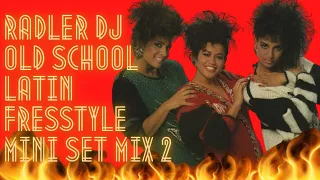 RADLER DJ - OLD SCHOOL LATIN FREESTYLE - MINI MIX 2