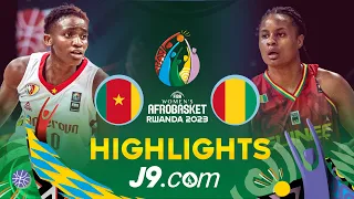 Cameroon 🇨🇲 v Guinea 🇬🇳 | Classification 5-8 | J9 Highlights | FIBA Women's Afrobasket 2023