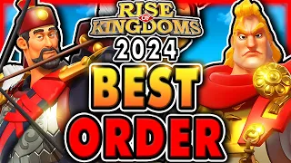 Best F2P Legendary Investment ORDER for NEW PLAYERS! Rise of Kingdoms 2024