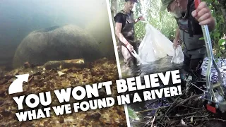 You won't believe what we found in a river! Our biggest Mudlarking find ever!