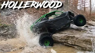 X3, RZR'S, & TALON @ Hollerwood | Creek Crawl, Hill Climbs, Trail Riding | Going Up Widowmaker