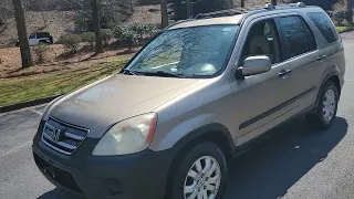 2005 Honda CRV EX. AWD