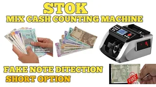 Mix Cash Counting Machine | Fake Note Ditection | Cash Short | Value Counting Machine | Cashcounting