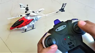 RC Helicopter Unboxing | Remote control 2 Channel Infrared HX 715 Kids Helicopter Flying and Testing