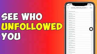 How To See Who Unfollowed You On Instagram (iPhone 2023)