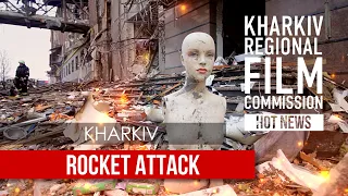 Наслідки ракетної атаки на Харків | Місто-герой Харків | StandWithUkraine | StandWithKharkiv