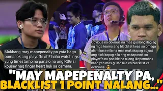 MAY MA PENALTY PA NA PLAYER? BLACKLIST 1 POINT NALANG LAGLAG NA SI CHAKNU? NALATE NA SI CHAKMAMBA?!