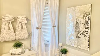 BATHROOM DECORATING IDEAS ON A SMALL BUDGET