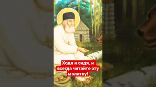 Непрестанно читайте эту молитву! Преподобный Серафим Саровский #молитва #православие #православный
