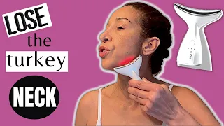 NEW Deplux Neck LED Device Video💋 Get rid of Neck SAGGING SKIN? Check out this DEMO and REVIEW!!