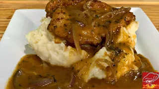 How To Make The Best Smothered Pork Chop And Gravy Recipe