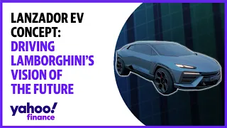 What it’s like driving Lamborghini’s experimental Lanzador EV concept
