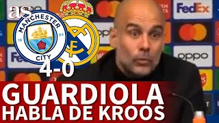 GUARDIOLA no se olvida de lo que pasó el año pasado y cita a KROOS| DIARIO AS