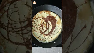 CRÊPES MARBRÉES CHOCOLAT VANILLE 🥞