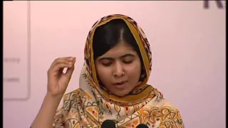 Speech International Children's Peace Prize winner Malala Yousafzai
