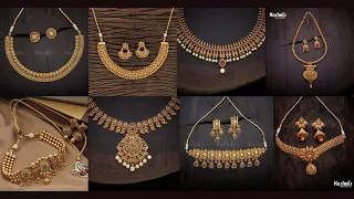 Antique necklace designs| antique necklace design set in gold| antique necklace collection|