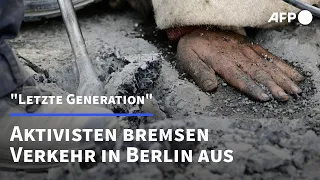 Mehr als 30 Blockaden von Klimaaktivisten in Berlin | AFP