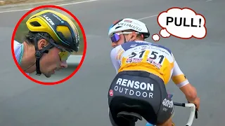 Remco Evenepoel FURIOUS at Primoz Roglic for Not Pulling | Volta a Catalunya 2023 Stage 6