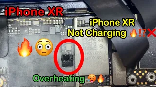 iPhone XR Not Charging Overheting🔥✅