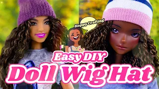 DIY - How to Make: Doll Wig Hat | EASY