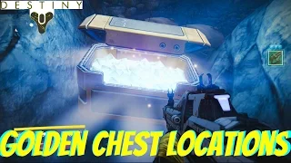 Destiny-Where to get all Secret Golden Chests On Moon