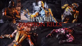 Mortal Kombat X - All Lin Kuei Faction Kills (PS5 1080p 60fps)