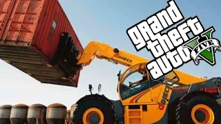 СИМУЛЯТОР ПОГРУЗЧИКА 2015 // GTA 5