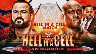 WWE BOBBY LASHLEY VS DREW MCINTYRE - HELL IN A CELL 2021