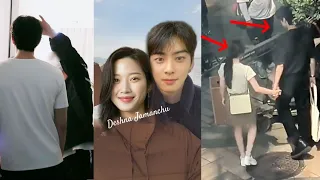 MOON GA YOUNG SPOTTED AT CHA EUN WOO'S FILMING SITE! ANOTHER PROOF OF DATING!