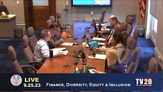 Finance, Diversity, Equity and Inclusion Committee Meeting, September 25, 2023