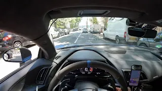 Audi R8 V10 Plus POV driving SOUND  [4K]