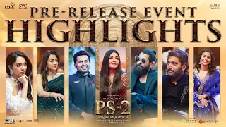 PS-2 Pre Release Event Highlights Full Video | Mani Ratnam | AR Rahman | Event by YouWe Media