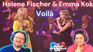 Emma Kok & Helene Fischer | "Voila" (Helene Fischer Show Performance) | Couples Reaction!