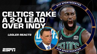 Tim Legler reacts to Celtics vs. Pacers Game 2: 'We saw a TALENT DISPARITY tonight!' | SC with SVP