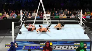 PSW - WWE 2K16 Ladder Match 1080p Gameplay