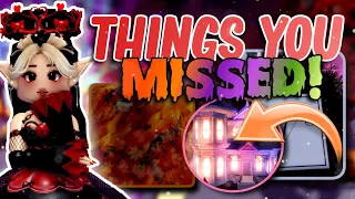 THINGS U MAY HAVE MISSED IN THE HALLOWEEN UPDATE! | Royale High Halloween 2021