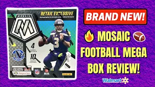 *Sick Rookie Auto Pull! 🔥 Mosaic Football Mega Box Walmart Exclusive Review! 🏈