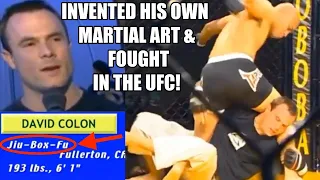 MAYBE YOU SHOULDN'T INVENT YOUR OWN MARTIAL ART & TRY IT OUT IN THE UFC