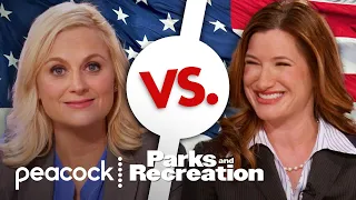 Leslie Knope vs. Jennifer Barkley | Parks and Recreation