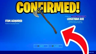 LEVIATHAN AXE CONFIRMED RETURN RELEASE DATE in FORTNITE ITEM SHOP! (Leviathan Axe Pickaxe Returning)