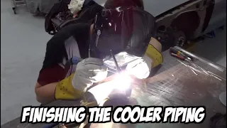 Completing The Intercooler Pipe Work | Alloy Tig Welding!