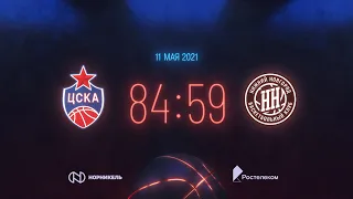 #Highlights. VTB UNITED LEAGUE quarterfinals. CSKA vs Nizhny Novgorod