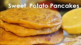 Easy Vegan Sweet Potato Pancakes